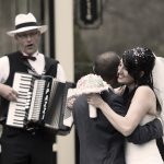 Trouwdag Huwelijk Bruiloft Muziek Accordeon Accordeonist Violist Pianist PazziMusic